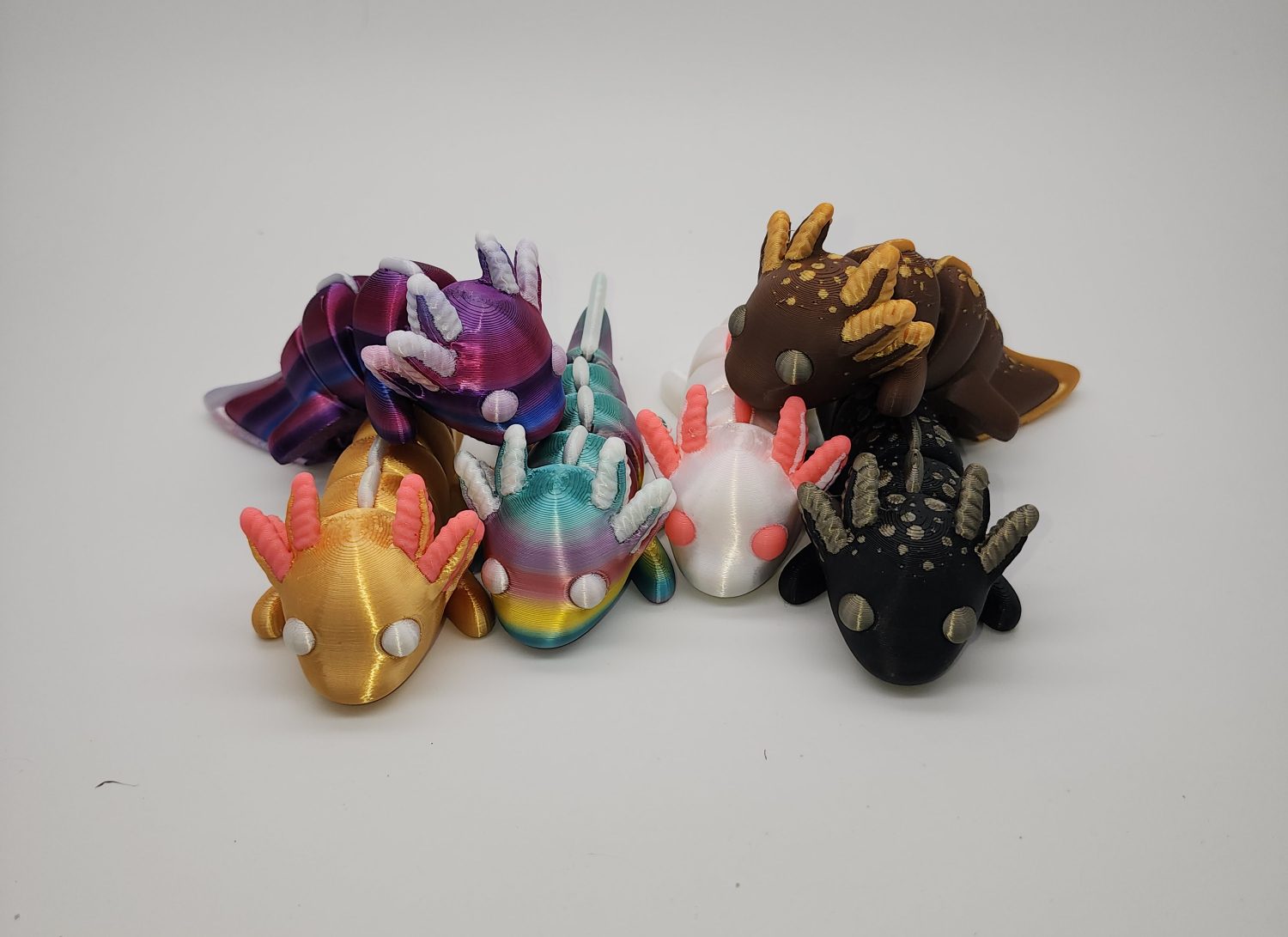 1000004387 Axolotl Articulated Fidget Toy