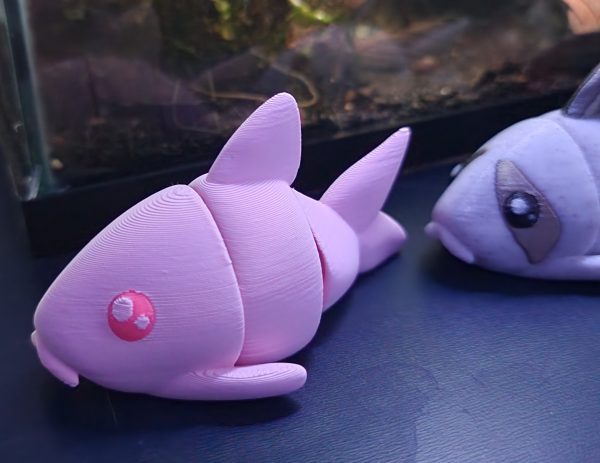 1000009171 Corydoras Fish Articulated Fidget Toy