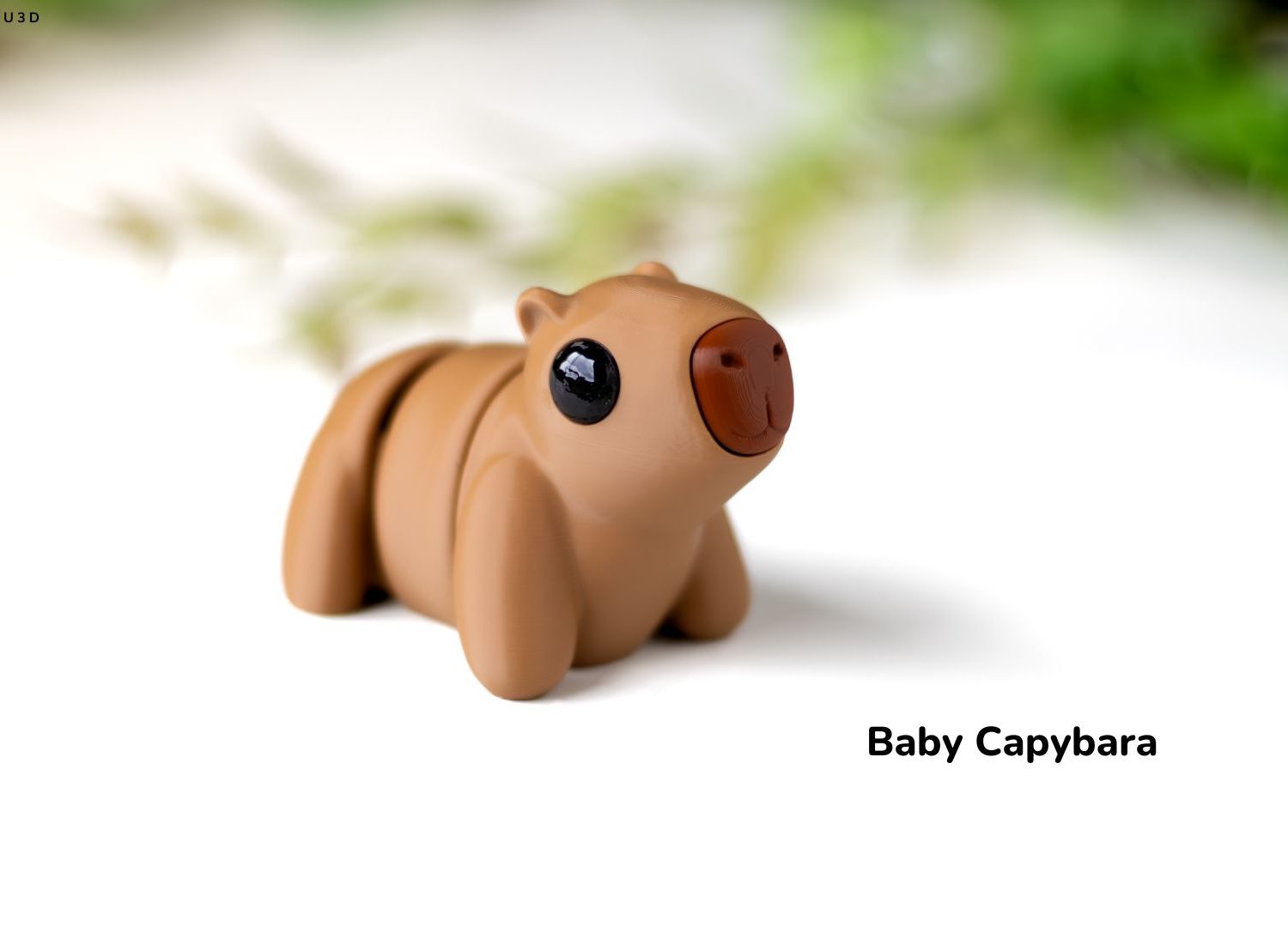 Baby_Capybara2 Capybara Articulated Fidget Toy