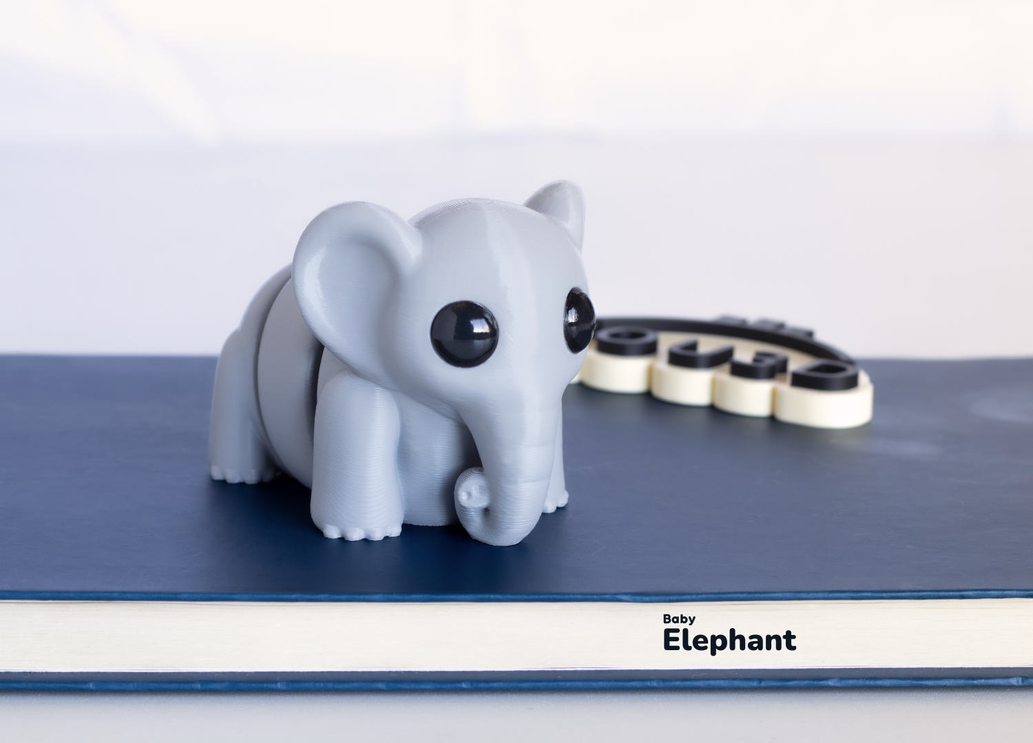 Baby_Elephant2 Elephant Articulated Fidget Toy