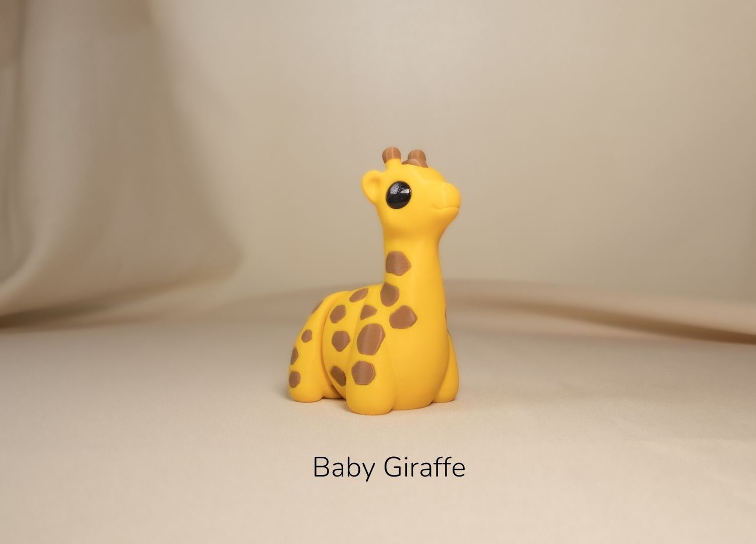 Baby_Giraffe1 Giraffe Articulated Fidget Toy