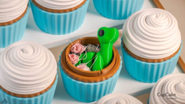 Cupcake_Container3 Trinket Storage Containers