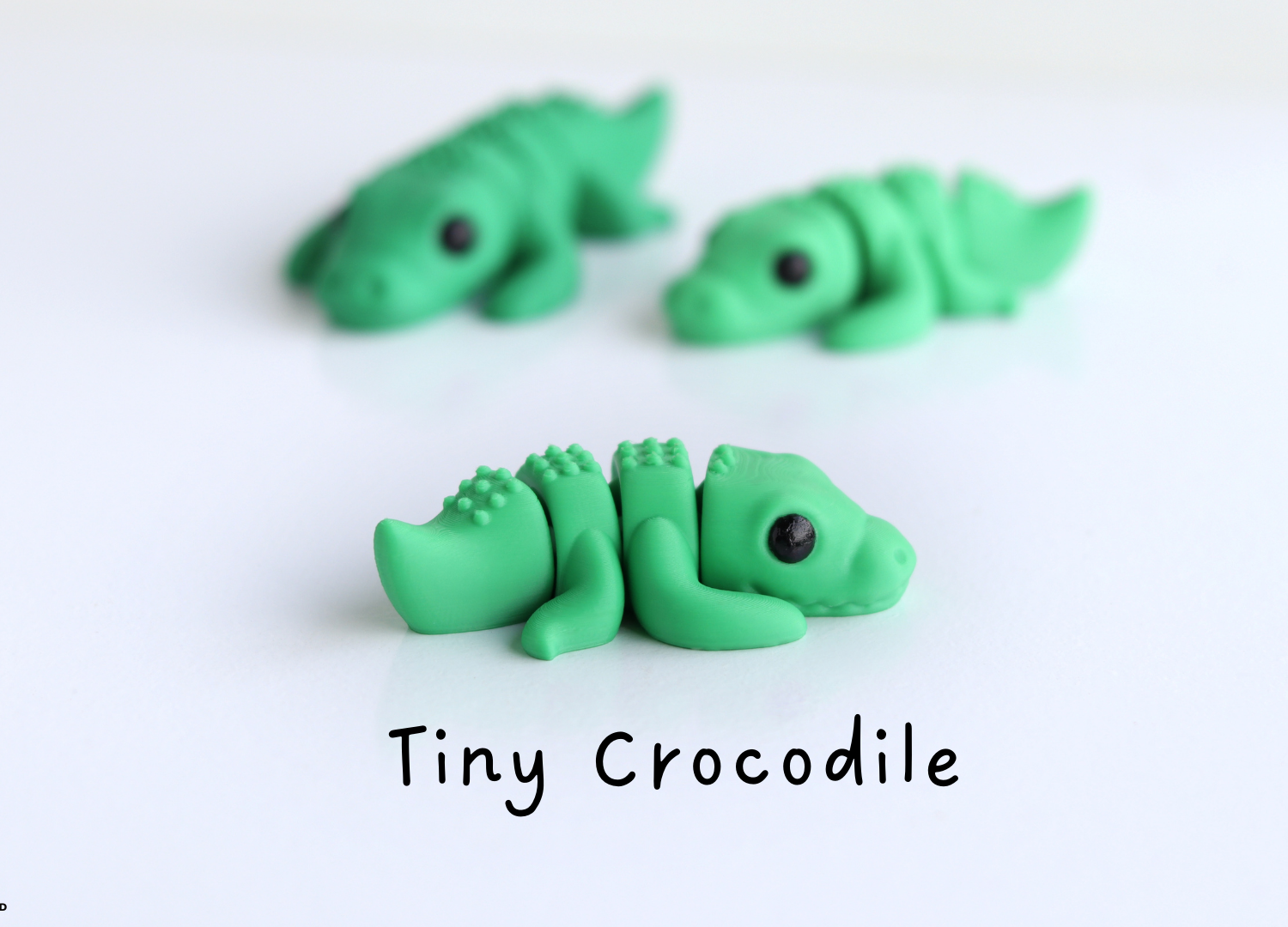 croc Crocodile Articulated Fidget Toy