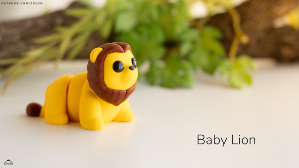 lio Lion Articulated Fidget Toy